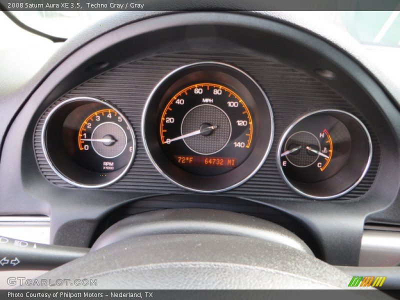 Techno Gray / Gray 2008 Saturn Aura XE 3.5