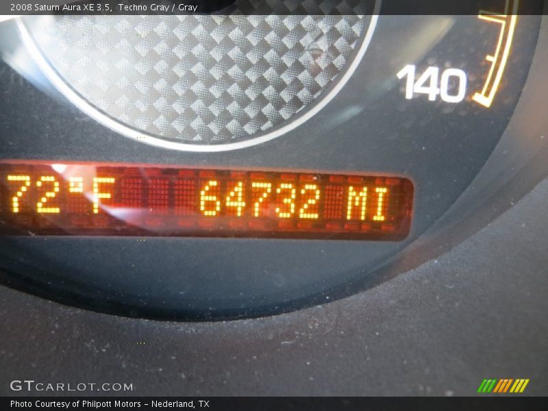 Techno Gray / Gray 2008 Saturn Aura XE 3.5
