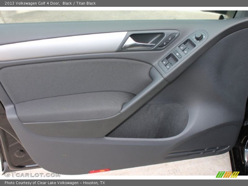 Black / Titan Black 2013 Volkswagen Golf 4 Door