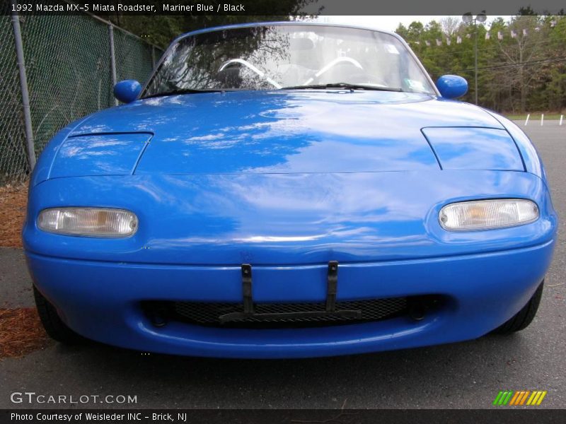 Mariner Blue / Black 1992 Mazda MX-5 Miata Roadster