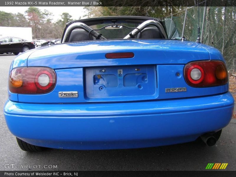 Mariner Blue / Black 1992 Mazda MX-5 Miata Roadster
