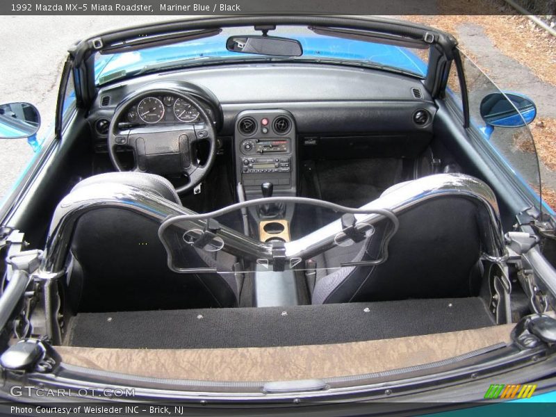 Mariner Blue / Black 1992 Mazda MX-5 Miata Roadster