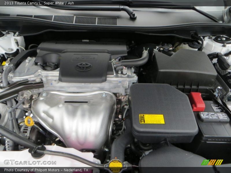 Super White / Ash 2013 Toyota Camry L