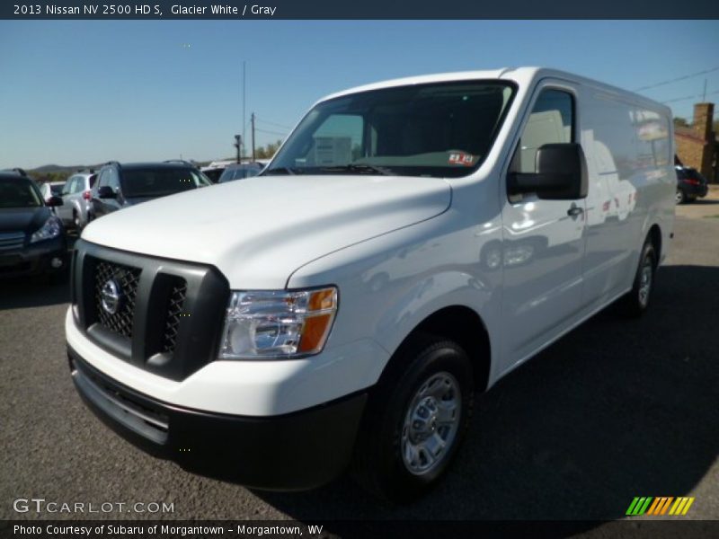Glacier White / Gray 2013 Nissan NV 2500 HD S