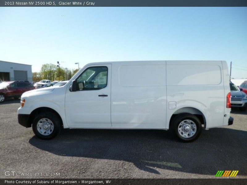 Glacier White / Gray 2013 Nissan NV 2500 HD S