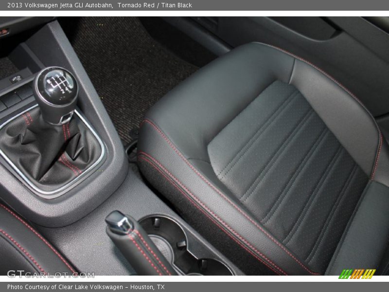 Tornado Red / Titan Black 2013 Volkswagen Jetta GLI Autobahn