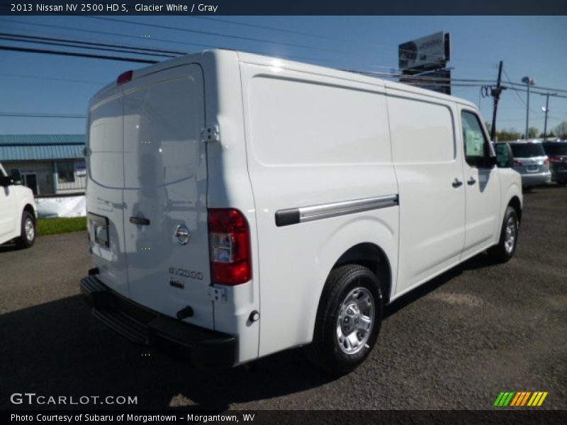 Glacier White / Gray 2013 Nissan NV 2500 HD S