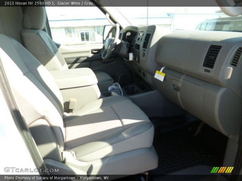 Glacier White / Gray 2013 Nissan NV 2500 HD S