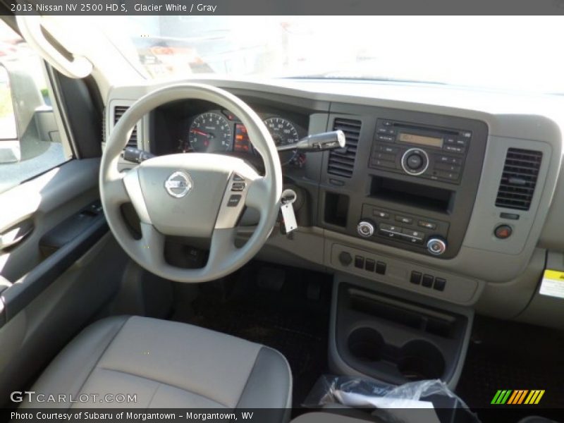 Glacier White / Gray 2013 Nissan NV 2500 HD S
