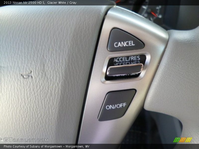Glacier White / Gray 2013 Nissan NV 2500 HD S