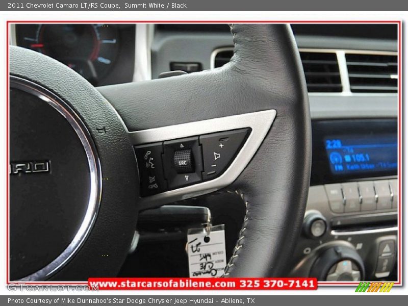 Summit White / Black 2011 Chevrolet Camaro LT/RS Coupe
