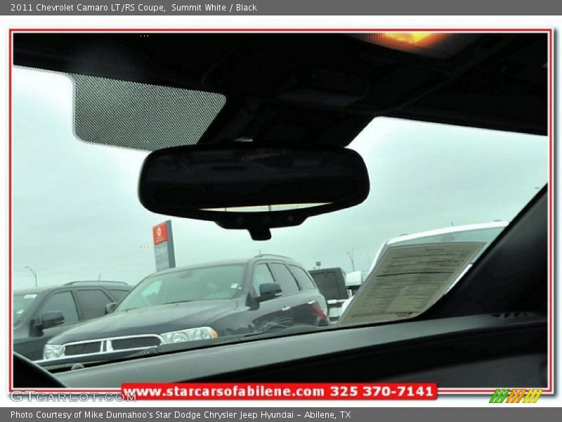 Summit White / Black 2011 Chevrolet Camaro LT/RS Coupe