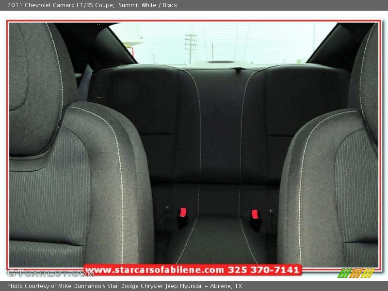 Summit White / Black 2011 Chevrolet Camaro LT/RS Coupe