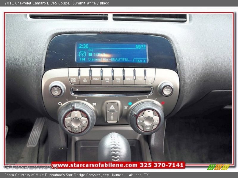 Summit White / Black 2011 Chevrolet Camaro LT/RS Coupe