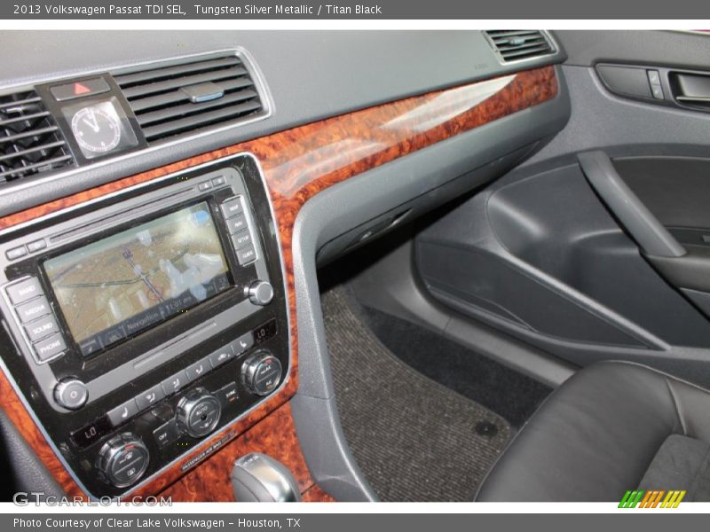 Tungsten Silver Metallic / Titan Black 2013 Volkswagen Passat TDI SEL