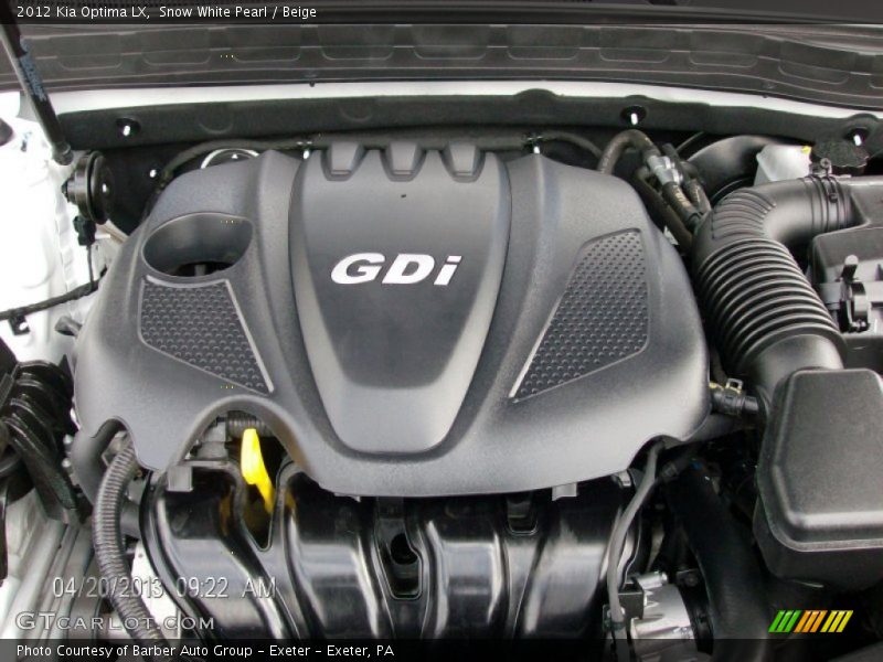 Snow White Pearl / Beige 2012 Kia Optima LX