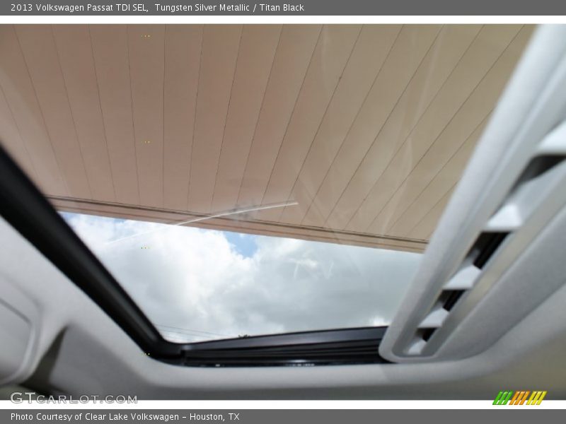 Tungsten Silver Metallic / Titan Black 2013 Volkswagen Passat TDI SEL