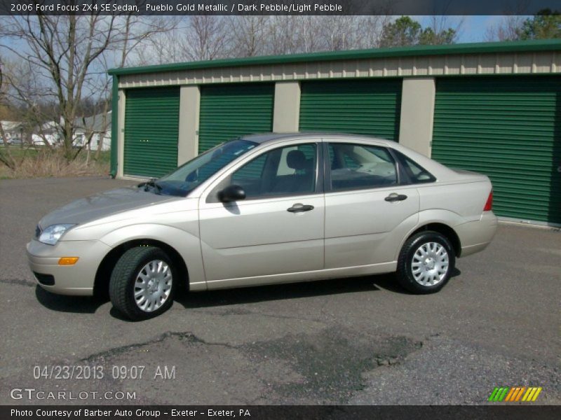 Pueblo Gold Metallic / Dark Pebble/Light Pebble 2006 Ford Focus ZX4 SE Sedan