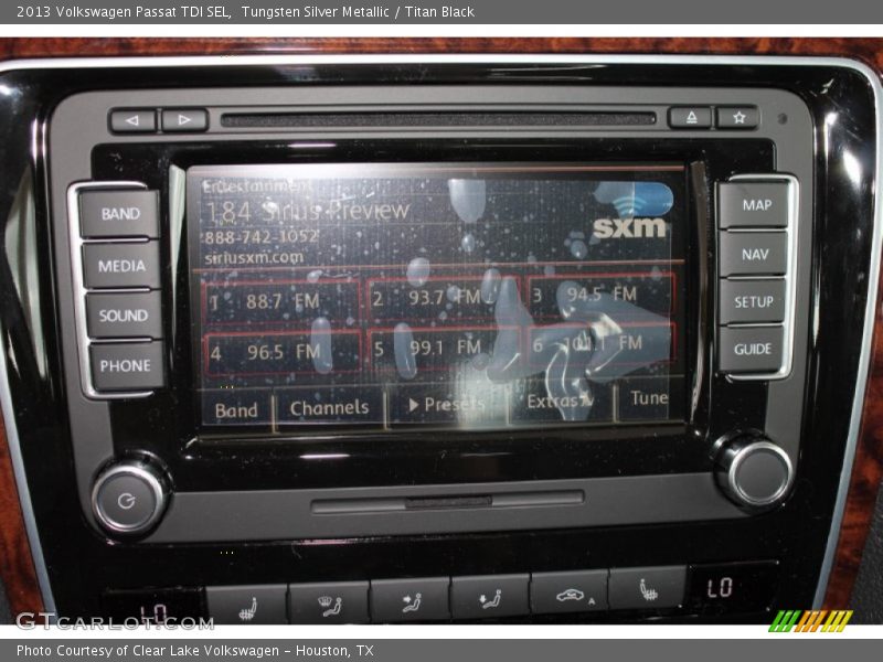 Tungsten Silver Metallic / Titan Black 2013 Volkswagen Passat TDI SEL