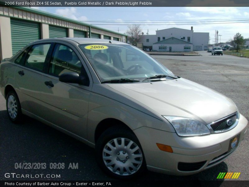 Pueblo Gold Metallic / Dark Pebble/Light Pebble 2006 Ford Focus ZX4 SE Sedan