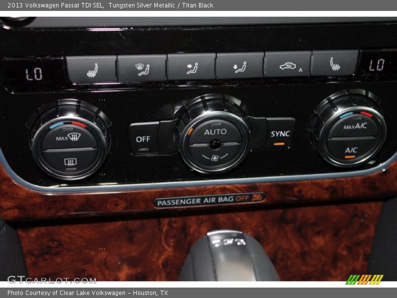 Tungsten Silver Metallic / Titan Black 2013 Volkswagen Passat TDI SEL
