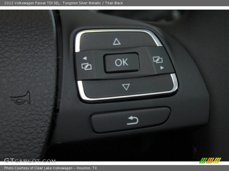 Tungsten Silver Metallic / Titan Black 2013 Volkswagen Passat TDI SEL
