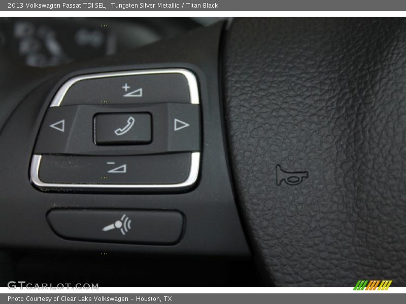 Tungsten Silver Metallic / Titan Black 2013 Volkswagen Passat TDI SEL