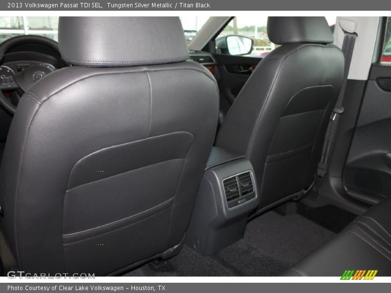Tungsten Silver Metallic / Titan Black 2013 Volkswagen Passat TDI SEL