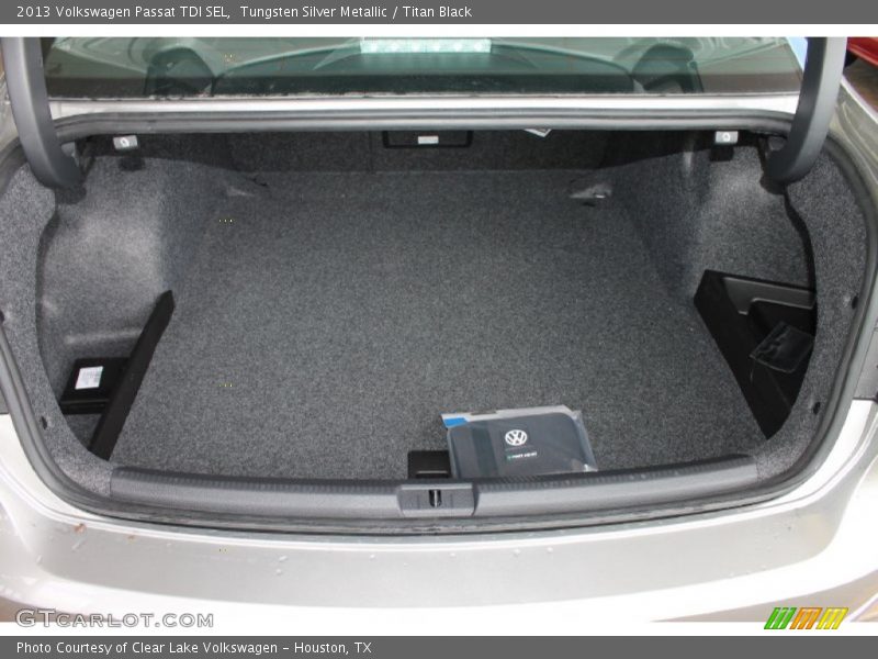 Tungsten Silver Metallic / Titan Black 2013 Volkswagen Passat TDI SEL