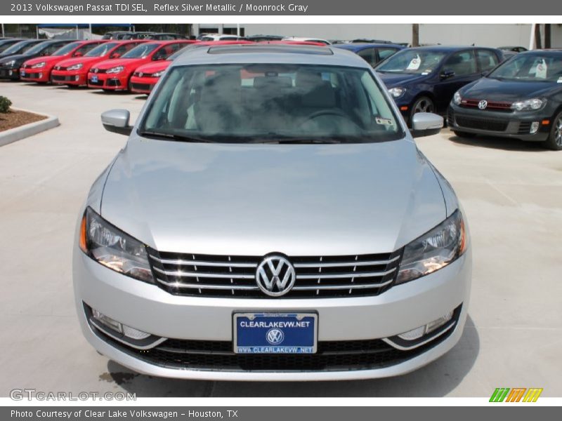Reflex Silver Metallic / Moonrock Gray 2013 Volkswagen Passat TDI SEL