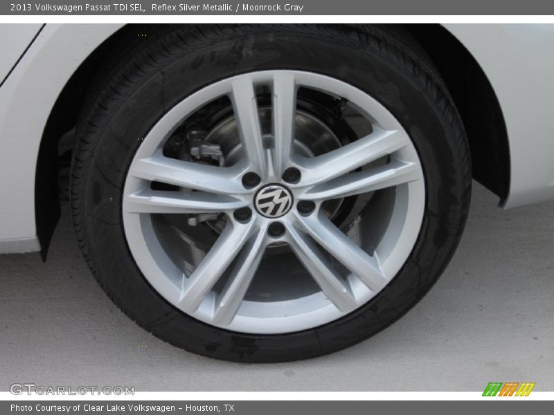Reflex Silver Metallic / Moonrock Gray 2013 Volkswagen Passat TDI SEL