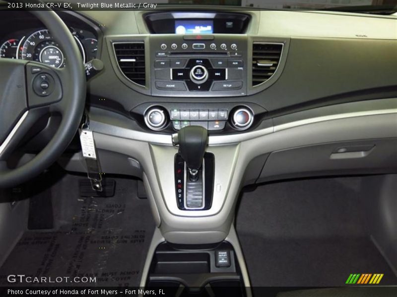 Twilight Blue Metallic / Gray 2013 Honda CR-V EX