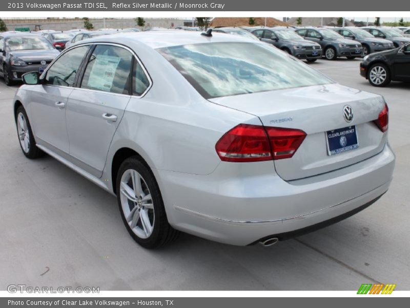 Reflex Silver Metallic / Moonrock Gray 2013 Volkswagen Passat TDI SEL