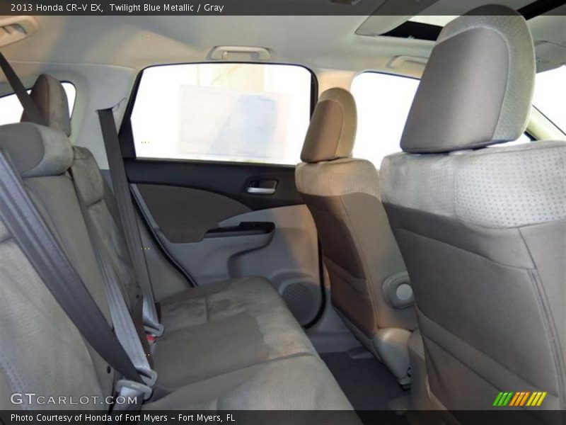 Twilight Blue Metallic / Gray 2013 Honda CR-V EX