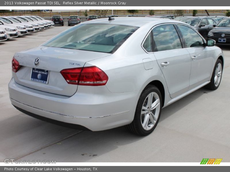 Reflex Silver Metallic / Moonrock Gray 2013 Volkswagen Passat TDI SEL