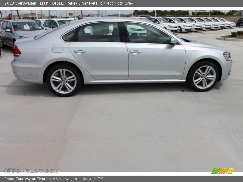 Reflex Silver Metallic / Moonrock Gray 2013 Volkswagen Passat TDI SEL