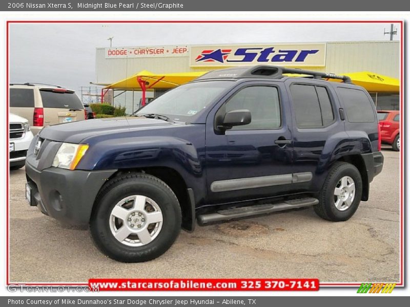 Midnight Blue Pearl / Steel/Graphite 2006 Nissan Xterra S