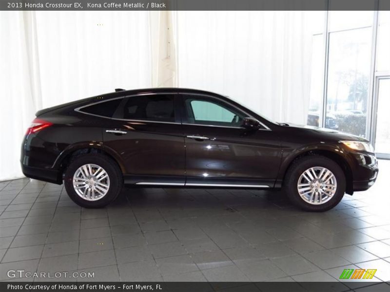 Kona Coffee Metallic / Black 2013 Honda Crosstour EX