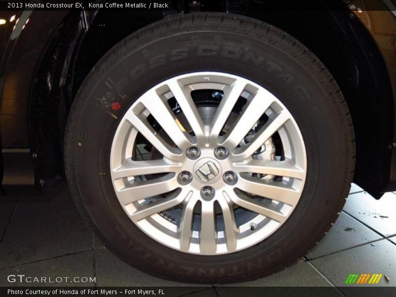 Kona Coffee Metallic / Black 2013 Honda Crosstour EX