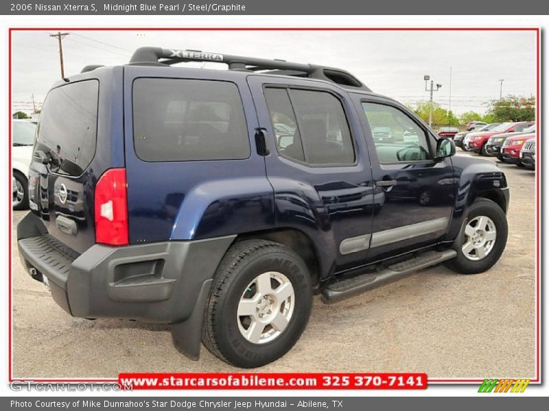 Midnight Blue Pearl / Steel/Graphite 2006 Nissan Xterra S