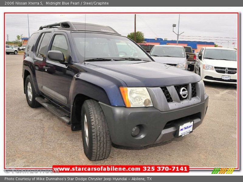 Midnight Blue Pearl / Steel/Graphite 2006 Nissan Xterra S
