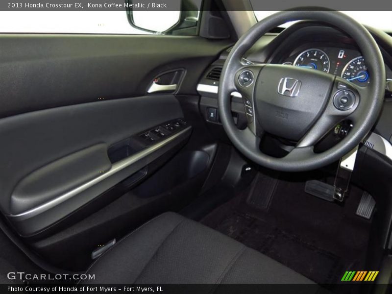 Kona Coffee Metallic / Black 2013 Honda Crosstour EX