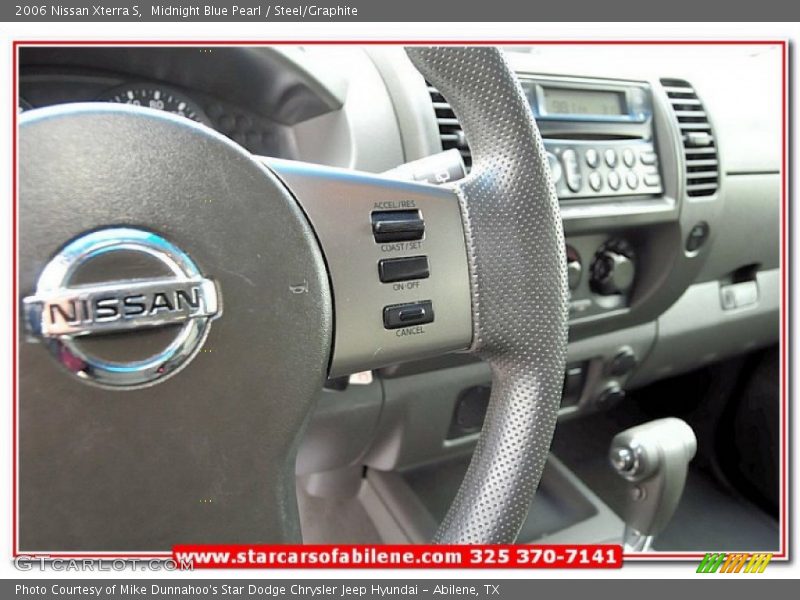 Midnight Blue Pearl / Steel/Graphite 2006 Nissan Xterra S