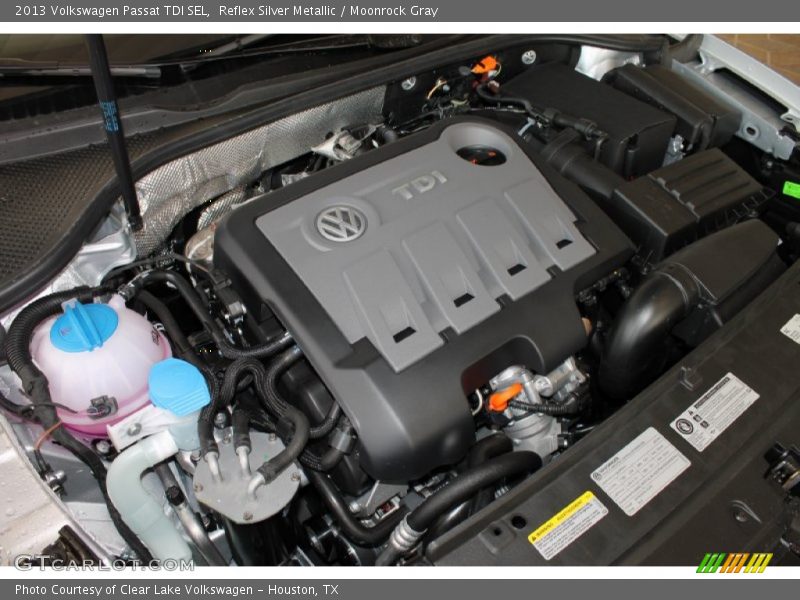 Reflex Silver Metallic / Moonrock Gray 2013 Volkswagen Passat TDI SEL