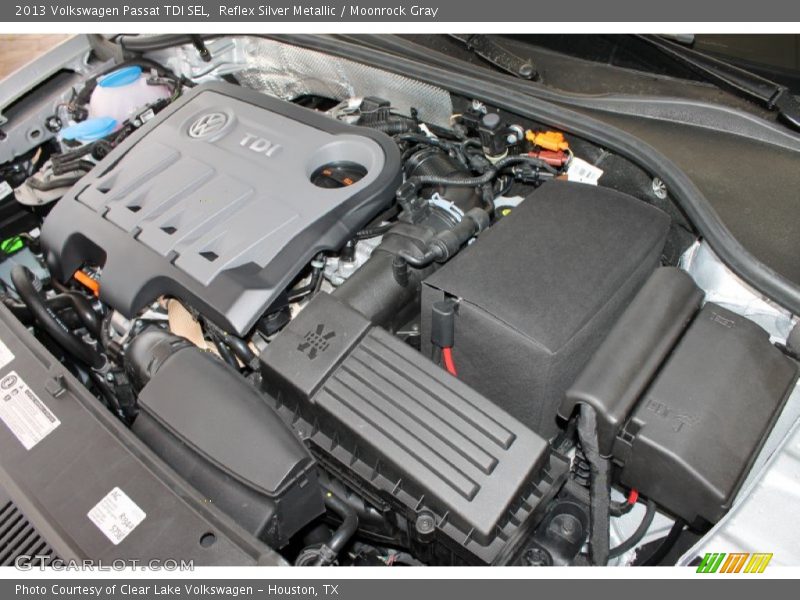 Reflex Silver Metallic / Moonrock Gray 2013 Volkswagen Passat TDI SEL