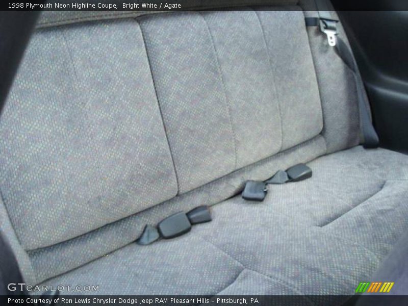 Bright White / Agate 1998 Plymouth Neon Highline Coupe