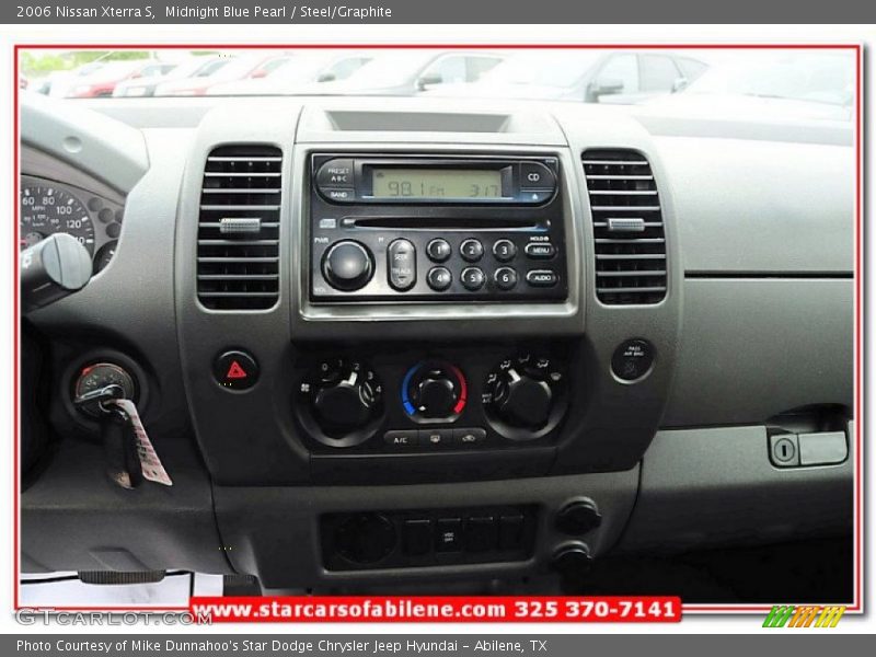 Midnight Blue Pearl / Steel/Graphite 2006 Nissan Xterra S