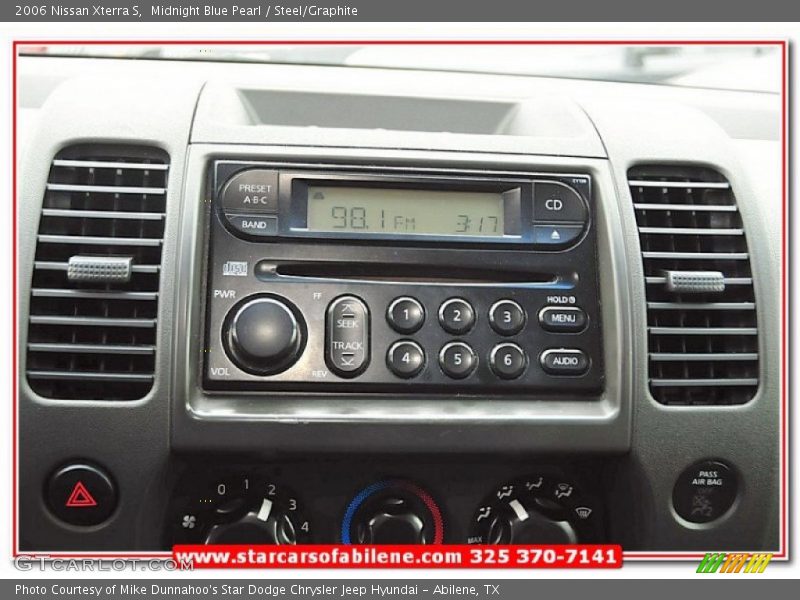 Midnight Blue Pearl / Steel/Graphite 2006 Nissan Xterra S