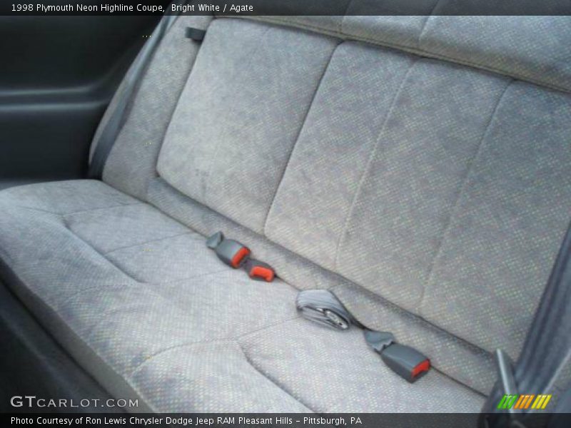Bright White / Agate 1998 Plymouth Neon Highline Coupe