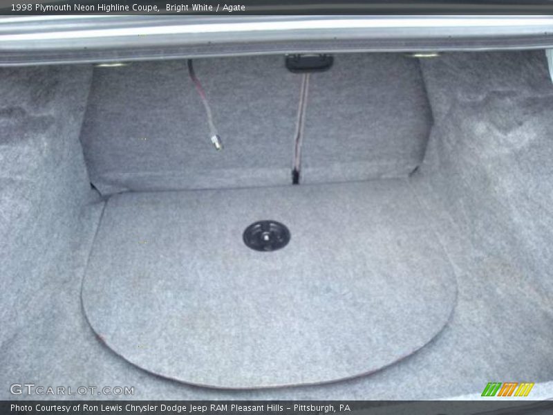 Bright White / Agate 1998 Plymouth Neon Highline Coupe